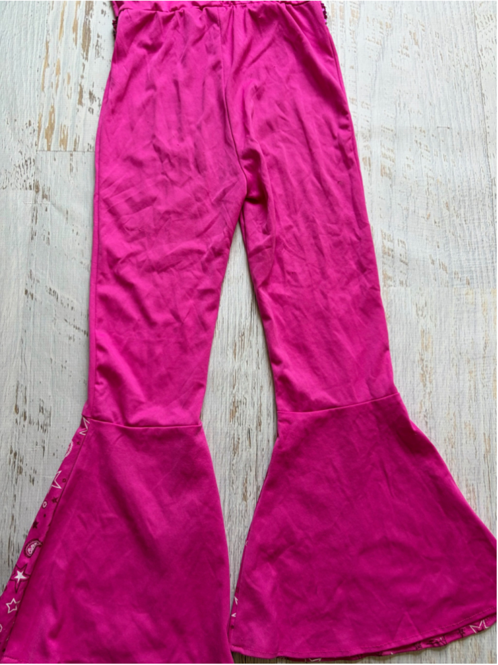 Girls Unbranded Pink Cowgirl Costume Jumpsuit One Size - Picture 8 of 11